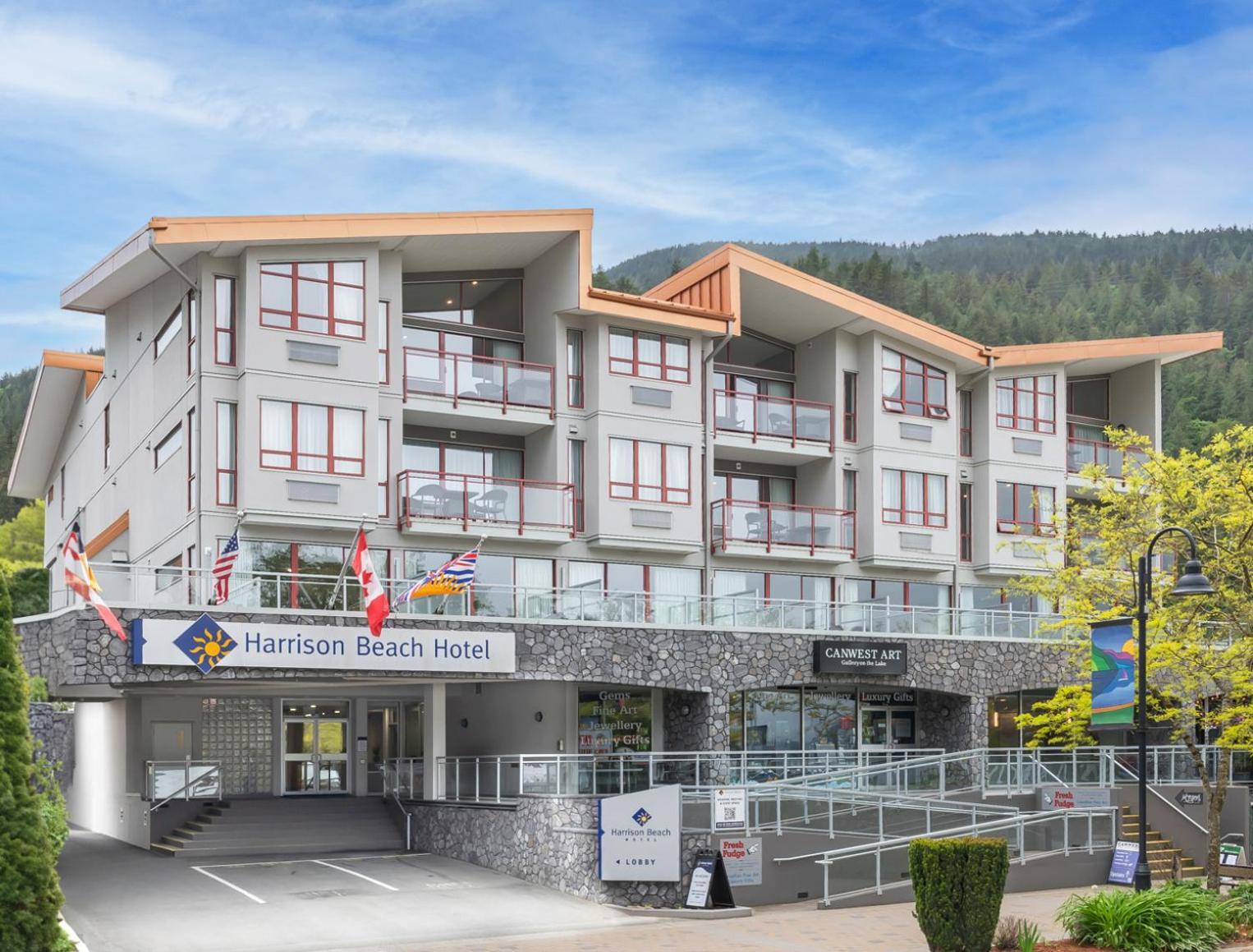 Harrison Beach Hotel Harrison Hot Springs Exterior foto